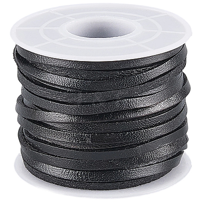 10 Yards Flat Leather Cords WL-CL0001-37A-1