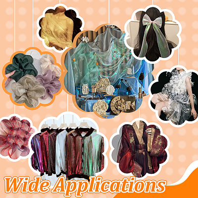 Organza Fabric DIY-WH0308-692B-1