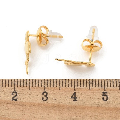 304 Stainless Steel Stud Earrings for Women LS-STAS-Z117-15G-03-1