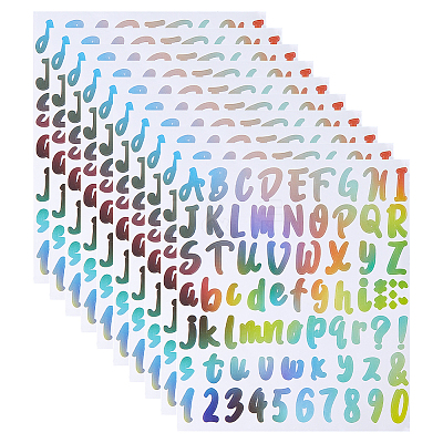 PVC Self-adhesive Label Stickers DIY-WH0013-60B-1
