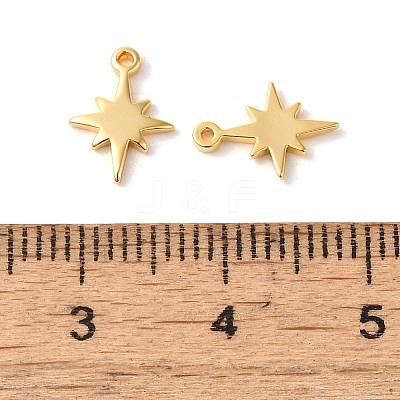 Brass Charms X-KK-F087-01G-01-1