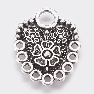 Eco-Friendly Zinc Alloy Hook Clasps PALLOY-WH0031-02AS-1