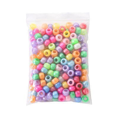 Plastic Pearlized Beads KY-YW0001-09-1