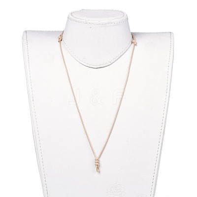 Adjustable Korean Waxed Polyester Cord Necklace Making AJEW-JB00510-02-1
