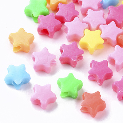 Opaque Polystyrene(PS) Plastic Beads X-KY-I004-11B-1