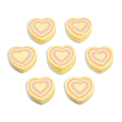 Handmade Polymer Clay Beads CLAY-ZX006-13A-1