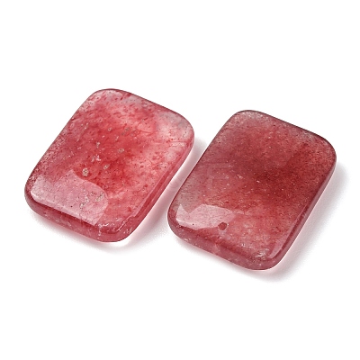 Natural Strawberry Quartz Pendants GG-CBA04F4-04C-1
