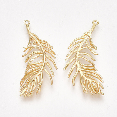 Brass Pendants KK-S350-237-1
