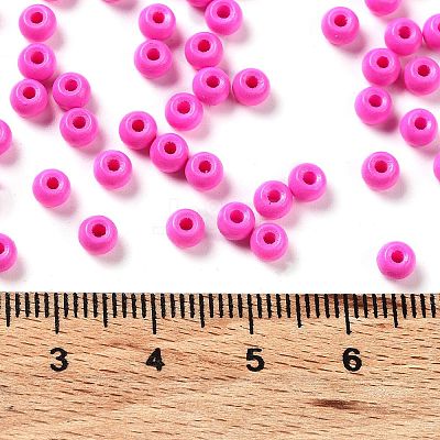 Baking Paint Glass Seed Beads SEED-H002-I-B511-1