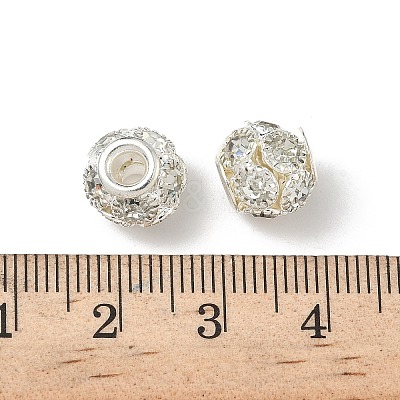 Brass Rhinestone Beads KK-A267-03B-01S-1
