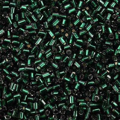 8/0 Glass Bugle Beads SEED-S032-07A-53A-1