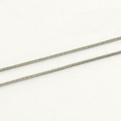 Tarnish Resistant 304 Stainless Steel Chain Necklaces NJEW-R223-11-1