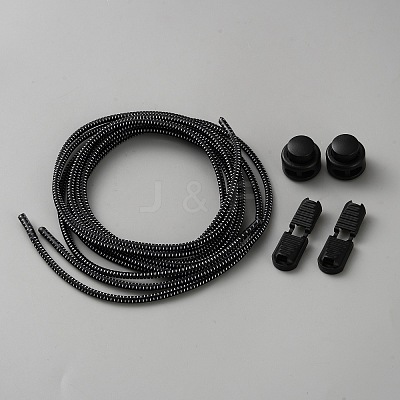 No Tie Elastic Shoe Laces FIND-WH0126-877E-1