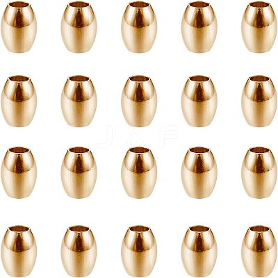 304 Stainless Steel Beads STAS-UN0005-06G-1