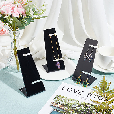 Acrylic Watch Display Stands ODIS-WH0029-11B-1
