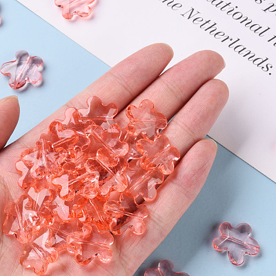 Transparent Acrylic Beads TACR-S154-32B-52-1