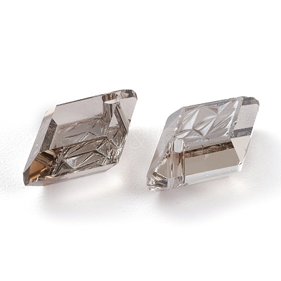 Embossed Glass Rhinestone Pendants GLAA-J101-04A-001SA-1
