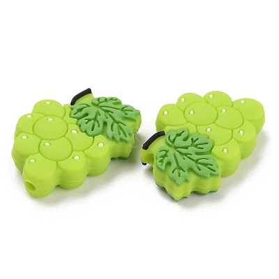 Silicone Beads LS-SIL-WH0010-11T-52-1