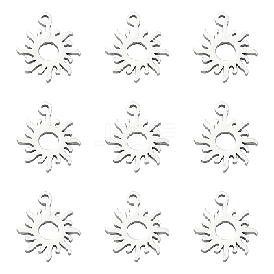 304 Stainless Steel Charms STAS-CJC0008-17P-1