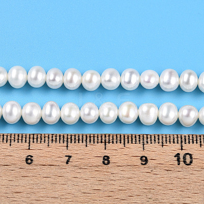 Natural Cultured Freshwater Pearl Beads Strands PEAR-N016-07C-1