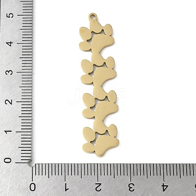 304 Stainless Steel Pendants STAS-E501-01G-04-1