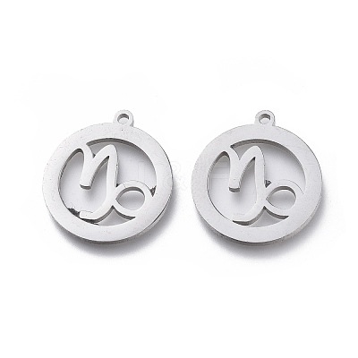 Non-Tarnish 304 Stainless Steel Pendants STAS-L249-002F-1
