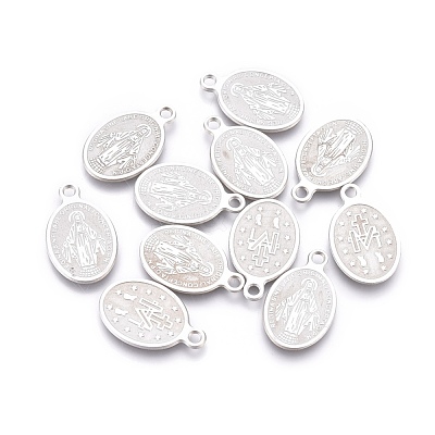 Non-Tarnish 304 Stainless Steel Charms STAS-L247-024P-1