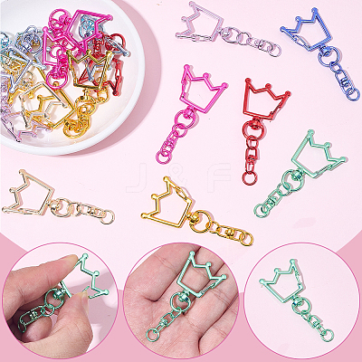 20Pcs Alloy Swivel Clasps FIND-SP0005-16-1