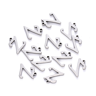 Tarnish Resistant 201 Stainless Steel Charms STAS-R105-Z-1