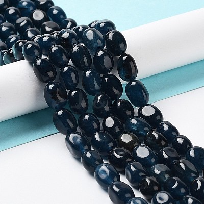 Natural White Jade Beads Strands G-E614-B01-12-1