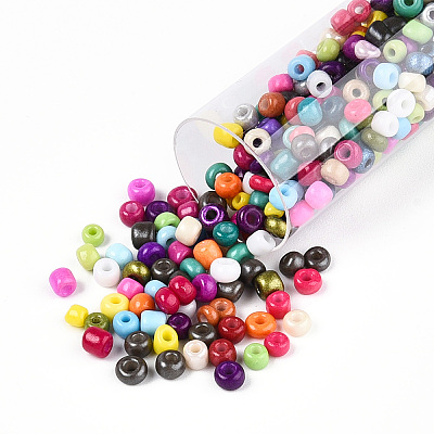 7 Bottles DIY Glass Seed Beads Sets DIY-N006-01A-1