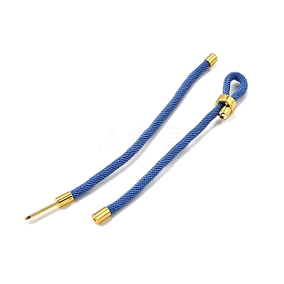 Braided Nylon Cord Bracelet Making MAK-A017-D03-18G-1
