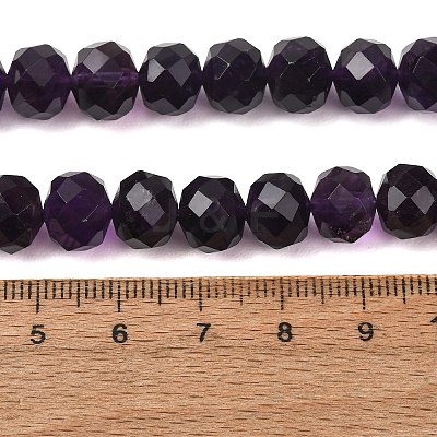 Natural Amethyst Beads Strands GG-CBA59DD-A01-6x10mm-1
