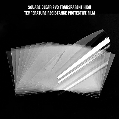 PVC Transparent High Temperature Resistance Protective Film AJEW-BC0006-05-1