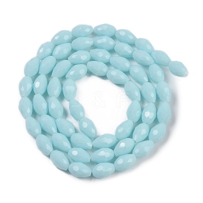 Opaque Solid Color Beads Strands LS-EGLA-N013-P6mm-D11-1