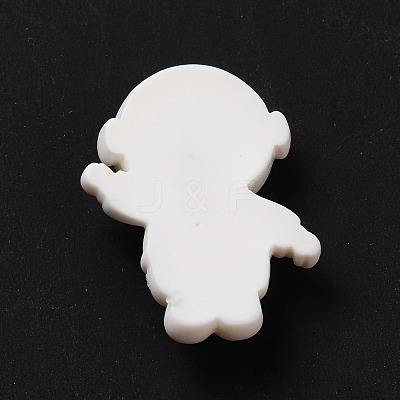 Opaque Resin Cabochons DIY-K057-30-1