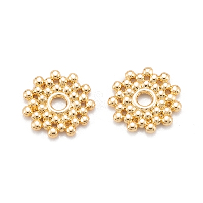 Brass Spacer Beads KK-K251-15G-1