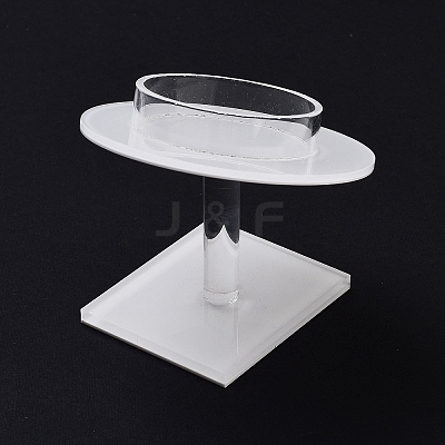 Organic Glass Single Bracelet Display Riser Stands BDIS-Q027-02-1
