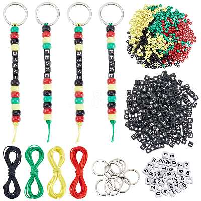 DIY Keychain Making Kits DIY-SC0031-88-1