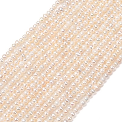 Natural Cultured Freshwater Pearl Beads Strands PA-CBABE82-08B-1