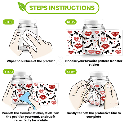 PVC DIY Heat Transfer Paper DIY-WH0517-042-1