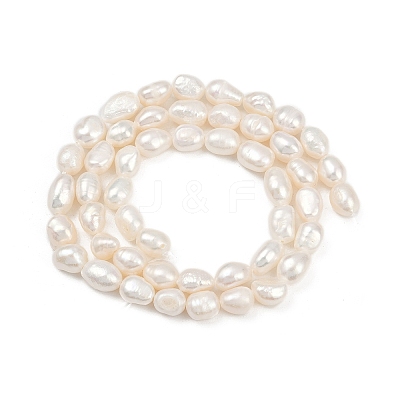 Natural Cultured Freshwater Pearl Beads Strands PEAR-P064-20H-04A-1