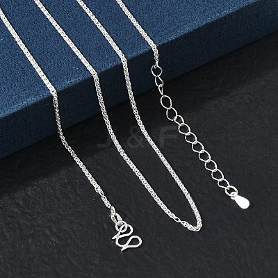 1.5MM Brass Wheat Chain Necklaces for Women KK-CBA4FD4-10S-1
