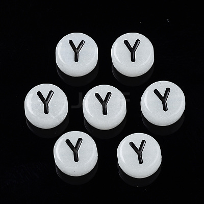 Acrylic Beads SACR-S273-29Y-1