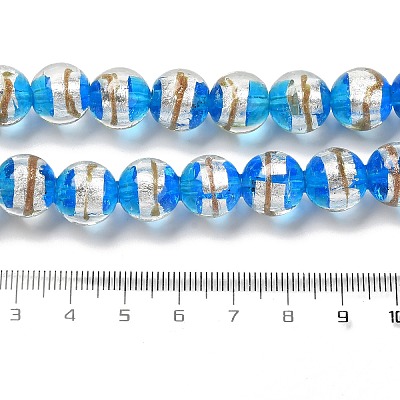 Lampwork Beads Strands LAMP-E036-07D-1