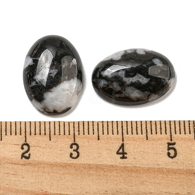 Natural Zebra Jasper Cabochons G-C115-01A-39-1