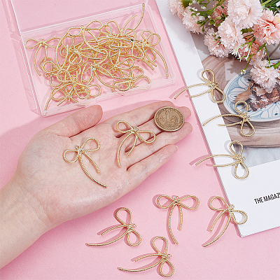 30Pcs Rack Plating Alloy Pendants FIND-PH0026-77G-1