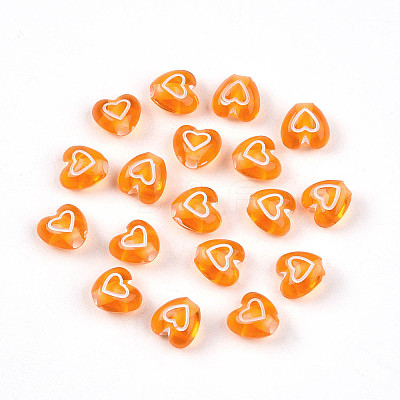 Transparent Acrylic Beads TACR-TAC0010-01D-1