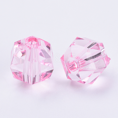 Transparent Acrylic Beads TACR-Q256-10mm-V03-1