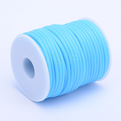 Hollow Pipe PVC Tubular Synthetic Rubber Cord RCOR-R007-3mm-05-1